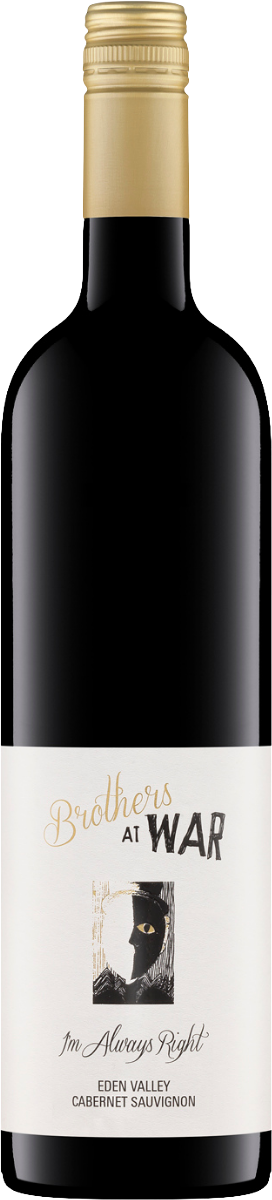 Brothers at War I'm Always Right Cabernet Sauvignon  2024 Eden Valley bottle